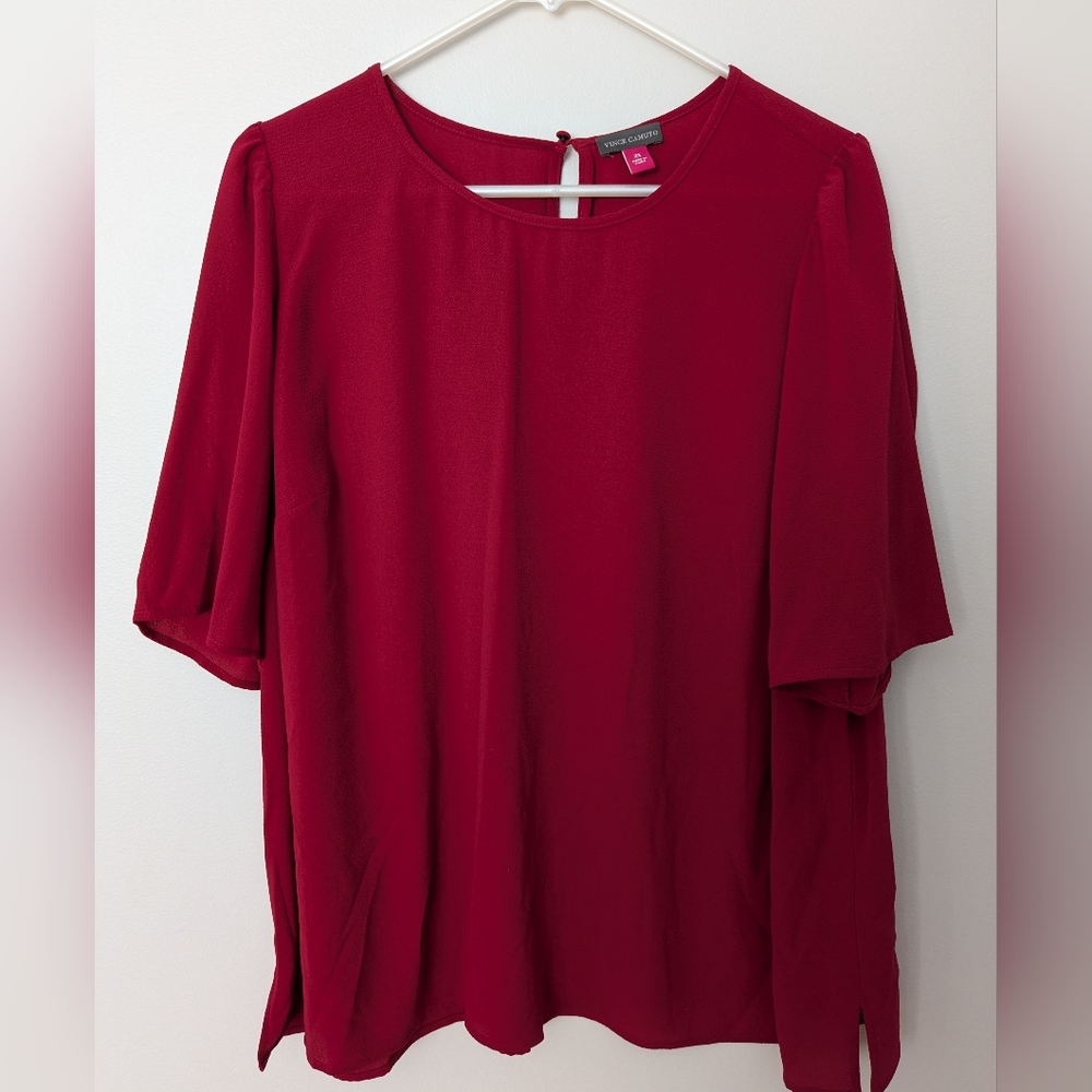 Dressy Red Shirt